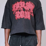 FRD Wake Upend Be Fierce Crop tee