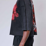 FRD Wake Upend Be Fierce Crop tee