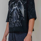 FRD MADE IN HEAVEN SHINNING ANGEL CROPPED TEE