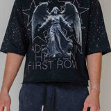 FRD MADE IN HEAVEN SHINNING ANGEL CROPPED TEE