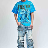 FRD ‘WRITTEN IN THE STARS’ CROP TEE