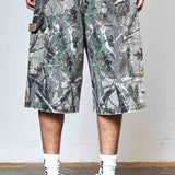 FRD Rhinestone Jorts Camo
