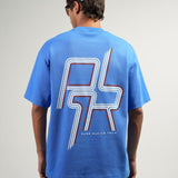 Pure Overdrive Blue Racing Lines T-Shirt