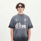 PURE Across The Lines 'Washed Black Key' T-Shirt