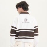 PURE Across The Lines Ivory Polo