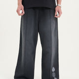 PURE Across The Lines Black Jogger