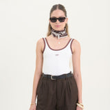 Pure Across the Lines Ivory Tank Top