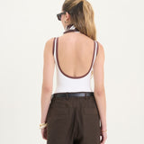 Pure Across the Lines Ivory Tank Top