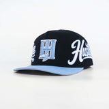 Life Hustlers Gorra 'BLACK/BABY BLUE'