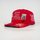 Life Hustler Gorra Designer Red