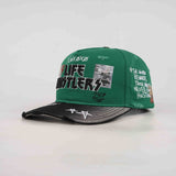 Life Hustler Gorra Designer Green