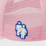 Homme Femme Fake Love Trucker Hat Pink