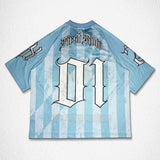 FRD Elite Field Short Slv sport Jersey Blue