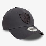 New Era Gorra Ajustable Raiders Gris Oscuro