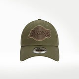 New Era Gorra adjustable Los Angeles Lakers Olivo