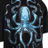 Escobar 'Wrap The World' Negra Con Letras Negras T-Shirt