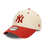 New Era Kids "9FORTY New York Yankees" Crema y Roja