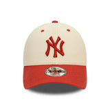 New Era Kids "9FORTY New York Yankees" Crema y Roja