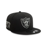 New Era Gorra Las Vegas Raiders NFL Metallic Outline Snapback