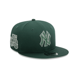 New Era Gorra New York Yankees Green Metallic Outline