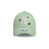 New Era Gorra New York Yankees MLB Butterfly Icon  Verde