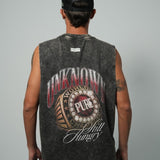 PURE ‘Still Hungry Washed Gray Tank Top’