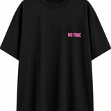 Escobar 'NO TIME FOR NONSENSE' Black/Pink Tee