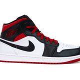 Nike Air Jordan 1 Mid Gym Red Black Toe