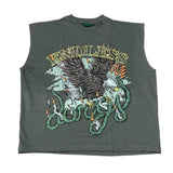 DURAGS 'Eagle Grey Cut Off' Tee