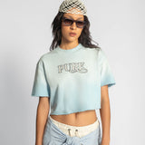 Pure ‘Before The West Blue’ Croptop