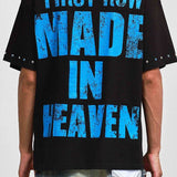 FRD ‘MADE IN HEAVEN’ BLACK CROP TEE