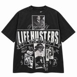 Life Hustler 'LIFE HUSTLER' Black Tee