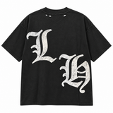 Life Hustler 'LIFE HUSTLER' Black Tee