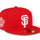 NEW ERA FITTED SAN FRANCISCO 2010 1392 ROJA