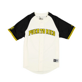 NEW ERA JERSY PUERTO RICO NEGRA/AMARILLO 2106