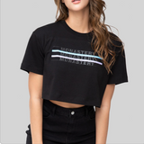 Monastery Croptop Mallorca BLK