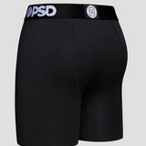 PSD BOXER Solids BLK 3Pk 0194