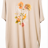 Kith T-shirt Crema 0637