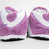 Pantuflas retro 1 hi violeta/blanco
