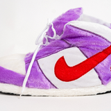 Pantuflas Retro 1 HI Violeta/blancas/roja