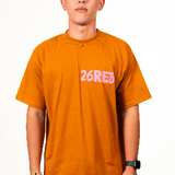 26red T-shirt marron 0010