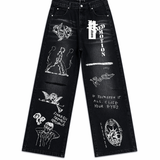 Mixed Emotions 'Black Canvas' Denim