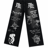 Mixed Emotions 'Black Canvas' Denim