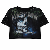 FRD 'Lost Utopia Myth' Cropped Tee