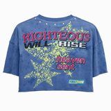 FRD 'Made In Heaven Righteous Will' Cropped Tee