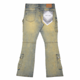 FRD 'Light Wash' Cargo Jeans