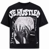 Life Hustlers 'MONEY BLIND' Black Tee