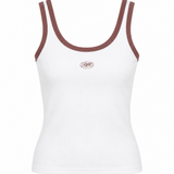 Pure Across the Lines Ivory Tank Top