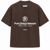 PURE Across The Lines 'Brown' T-Shirt