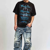 FRD ‘MADE IN HEAVEN’ BLACK CROP TEE